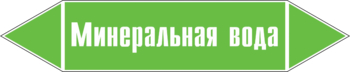 Маркировка трубопровода "минеральная вода" (пленка, 252х52 мм) - Маркировка трубопроводов - Маркировки трубопроводов "ВОДА" - магазин "Охрана труда и Техника безопасности"